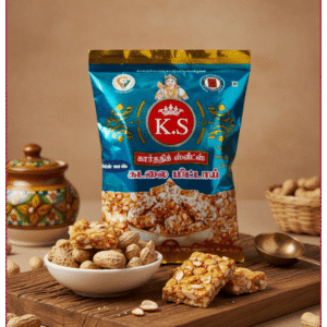 Kadalaimittai (Peanut Chikki)