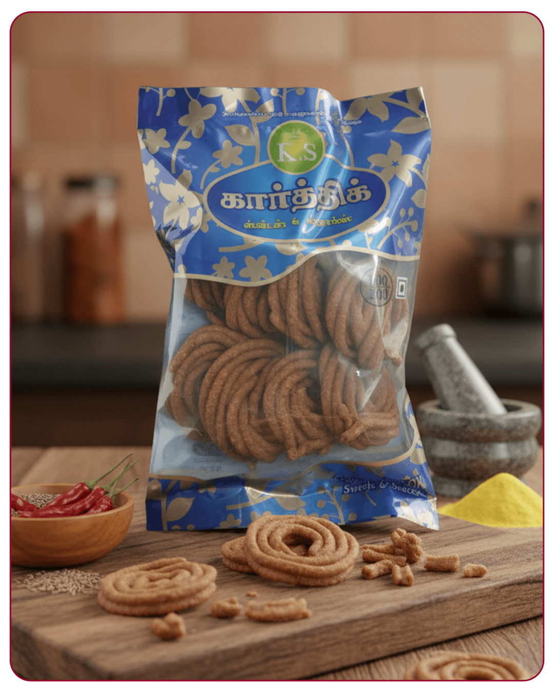 Raagi Murukku